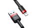 Baseus Kabel USB Lightning iPhone 2.4A 1m Czerwony