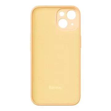 Baseus Liquid Silica Gel Case Set für iPhone 14 (Gelb) Reinigungsset für gehärtetes Glas