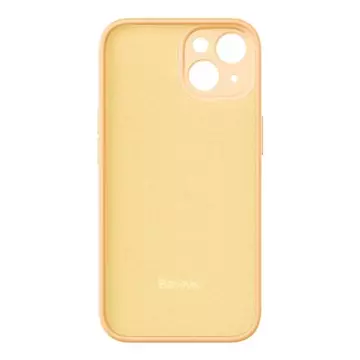 Baseus Liquid Silica Gel Case Set für iPhone 14 Plus (Gelb) Reinigungsset für gehärtetes Glas