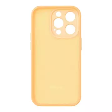 Baseus Liquid Silica Gel Case Set für iPhone 14 Pro (Gelb) Reinigungsset für gehärtetes Glas