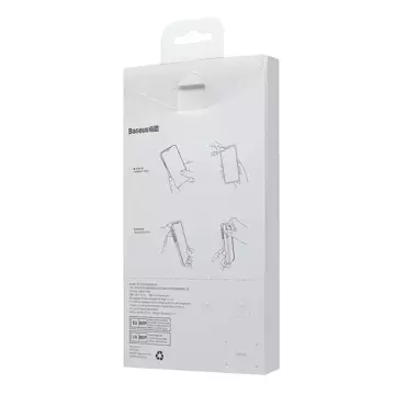 Baseus Liquid Silica Protection Set Hülle und gehärtetes Glas für iPhone 14 Plus (Blau)