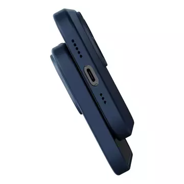 Baseus Liquid Silica Protection Set Hülle und gehärtetes Glas für iPhone 14 Plus (Blau)