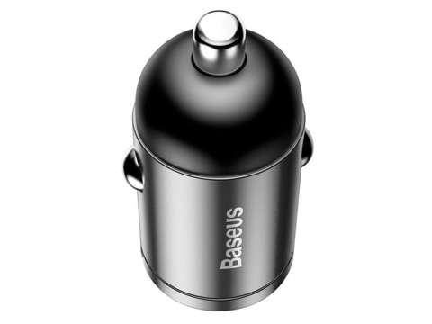 Baseus Mini QC 3.0 5A 30W Autoladegerät Schwarz