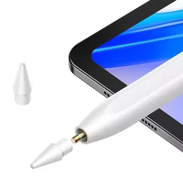 Baseus Stylus Aktivstift mit Batterieanzeige (weiß)