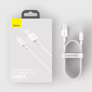 Baseus Superior Kabel USB - Lightning 2,4A 2 m Niebieski (CALYS-C03)