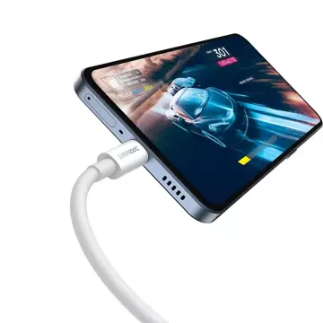 Baseus Superior Series SUPERVOOC USB-A auf USB-C 65W 2m Kabel weiß