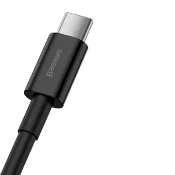 Baseus Superior Series USB-zu-USB-C-Kabel, 66 W, 2 m (schwarz)