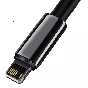 Baseus Tungsten USB-Kabel - Lightning 2,4 A 2 m schwarz (CALWJ-A01)