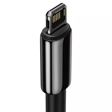 Baseus Tungsten USB-Kabel - Lightning 2,4 A 2 m schwarz (CALWJ-A01)