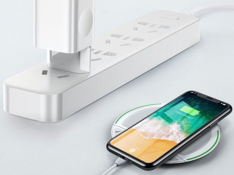 Baseus USB EU Quick Charge QC 3.0 24W Weißes Wandladegerät