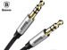 Baseus Yiven M30 Audiokabel Miniklinke 3,5 mm 1 m schwarz