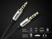 Baseus Yiven M30 Audiokabel Miniklinke 3,5 mm 1 m schwarz