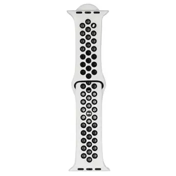Beline Sport Silikon Smartwatch Armband für Apple Watch 38/40/41mm weiß/schwarz weiß/schwarz