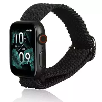 Beline Textil Smartwatch Armband für Apple Watch 38/40/41mm schwarz/schwarz