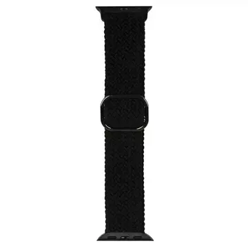 Beline Textil Smartwatch Armband für Apple Watch 42/44/45/49mm schwarz/schwarz