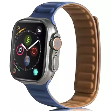 Beline pasek Apple Watch Magnetic 38/40/41mm niebieski /blau