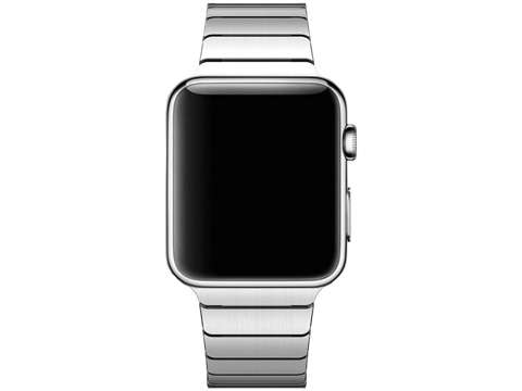 Bransoleta Alogy Edelstahl für Apple Watch 38/40/41mm Schwarz