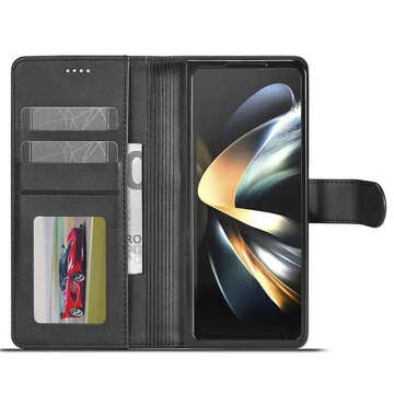 Brieftaschenetui für Samsung Galaxy Z Fold 5 Schwarz