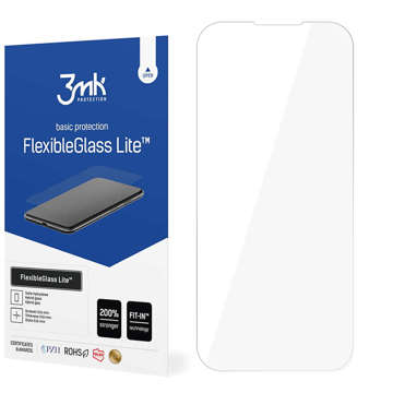 Bruchsicheres 3mk Flexible Glass Lite Hybridglas für Apple iPhone 13 Pro Max