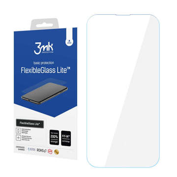 Bruchsicheres 3mk Flexible Glass Lite Hybridglas für Apple iPhone 14/14 Pro