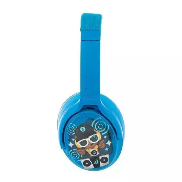 BuddyPhones Cosmos Plus ANC Funkkopfhörer für Kinder (blau)