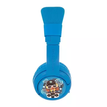 BuddyPhones PlayPlus Kabellose Kinderkopfhörer (Blau)