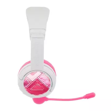 BuddyPhones School Funkkopfhörer für Kinder (Rosa)