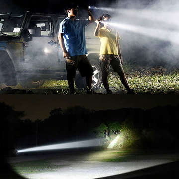 CREE-XML-T6 LED Taktische Taschenlampe Military Handheld Alogy Wasserdichter Zoom Ultra helles Licht schwarz