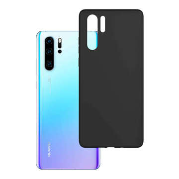 Case Resistant Handyhülle 3mk Matt Case für Huawei P30 Pro Schwarz