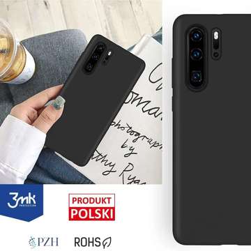 Case Resistant Handyhülle 3mk Matt Case für Huawei P30 Pro Schwarz