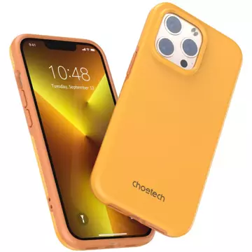 Choetech Hülle für iPhone 13 Pro Max orange (PC0114-MFM-YE)