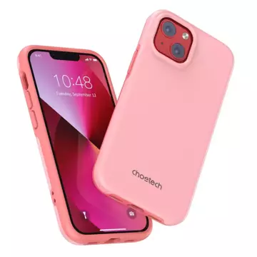 Choetech MFM Anti-Drop-Hülle Made For MagSafe für iPhone 13 Pink (PC0112-MFM-PK)