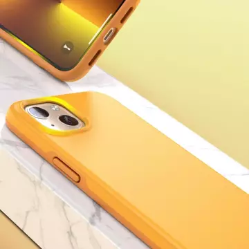 Choetech MFM Anti-Drop-Hülle Made For MagSafe für iPhone 13 orange (PC0112-MFM-YE)