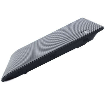 Cooling Pad Laptop Support Notebook Ständer verstellbar 12-17 Zoll LED-Hintergrundbeleuchtung schwarz