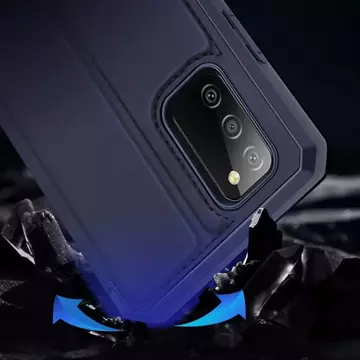 DUX DUCIS Skin X Holster Cover mit Flip Samsung Galaxy A02s EU blau