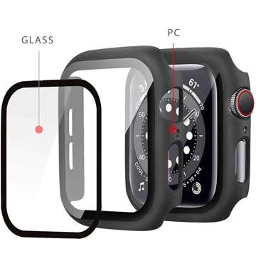 Defense360 Gehäuse mit Glas für Apple Watch 7 41mm Schwarz