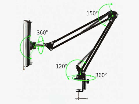 Desk Holder 360 Alogy Tablet Stand Ständer für Ihr Tablet-Telefon