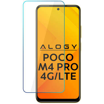 Displayschutz aus gehärtetem Glas 9H Alogy für Poco M4 Pro 4G / LTE