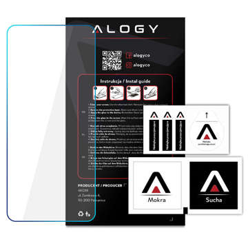 Displayschutz aus gehärtetem Glas 9H Alogy für Poco M4 Pro 4G / LTE