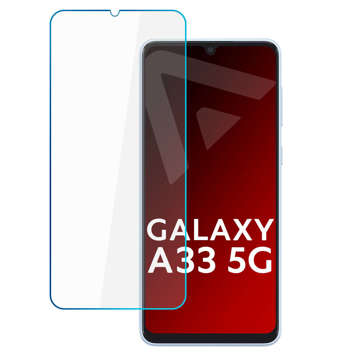 Displayschutz aus gehärtetem Glas 9H Alogy für Samsung Galaxy A33 5G