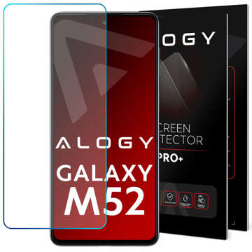 Displayschutz aus gehärtetem Glas 9H Alogy für Samsung Galaxy M52