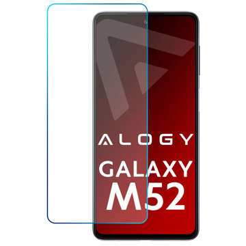 Displayschutz aus gehärtetem Glas 9H Alogy für Samsung Galaxy M52