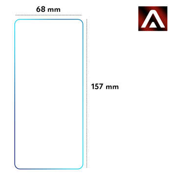 Displayschutz aus gehärtetem Glas 9H Alogy für Samsung Galaxy M52