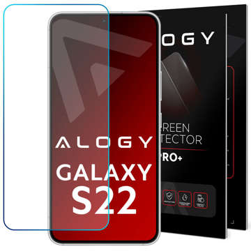 Displayschutz aus gehärtetem Glas 9H Alogy für Samsung Galaxy S22