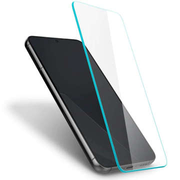 Displayschutzfolie aus gehärtetem Glas Spigen Glas.Tr Slim für Samsung Galaxy S23 Plus Klar