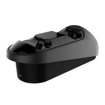 Doppelte Dockingstation für Controller/GamePad für PS4 iPega PG-9180 (Schwarz)