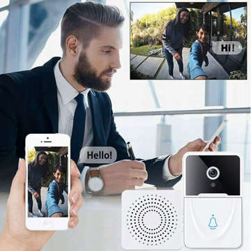 Drahtlose Türklingel mit Kamera Smart Video Intercom 38 Melodien