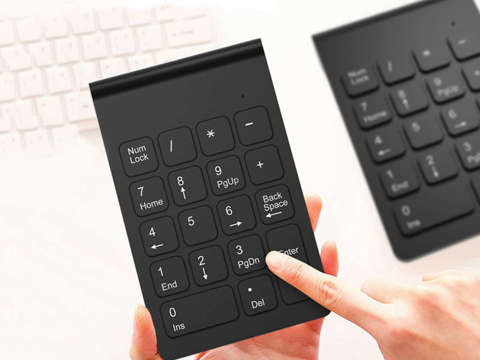 Drahtlose numerische USB-Tastatur für Laptop-PC Alogy Wireless KeyPad