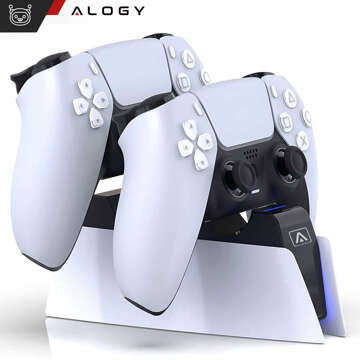 Dual-Dockingstation für den PlayStation 5 PS5-Controller Pad White