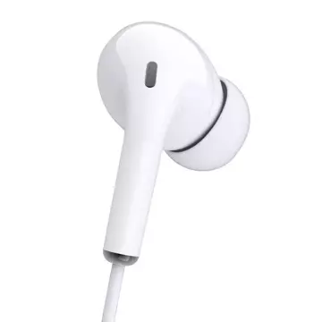 Dudao In-Ear-Kopfhörer Headset mit Fernbedienung und Mikrofon 3,5 mm Miniklinke weiß (X14 weiß)